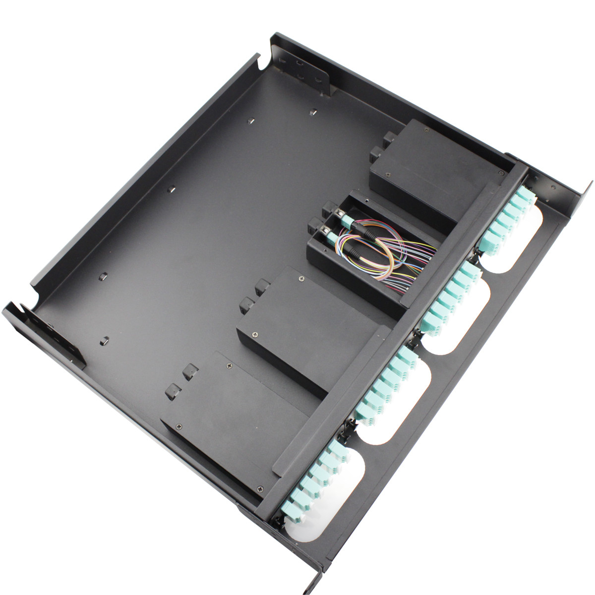 1U Fiber Optic Frame with 144 Cores for FTTH Networks