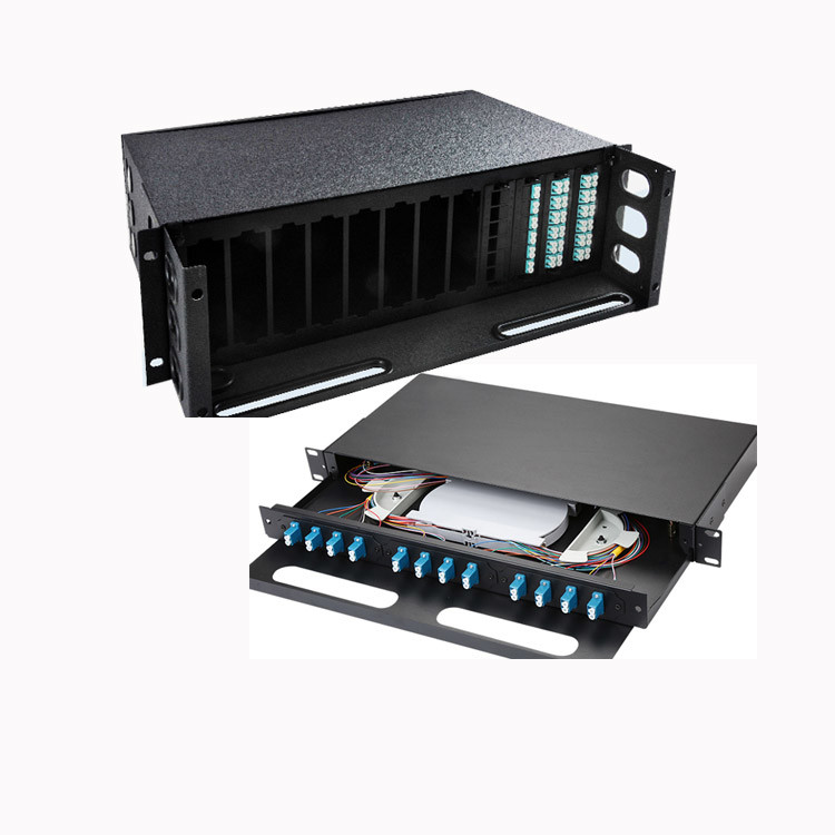 Patch Panel Ru Fixation 1RU Rack Mount Fiber Patch Panel with 36 Ports