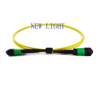 PVC 3.0mm MTP MPO Breakout Cable High Return Loss For High Density Data Centers