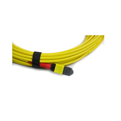 Low Insertion Loss 3.0mm MPO Trunk Cable with Staggered Harness for High-Density Data Centers