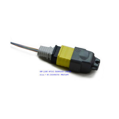 Female MPO MTP Cable OM3 50uM Plenum MPO Harness Fiber Optic Cable