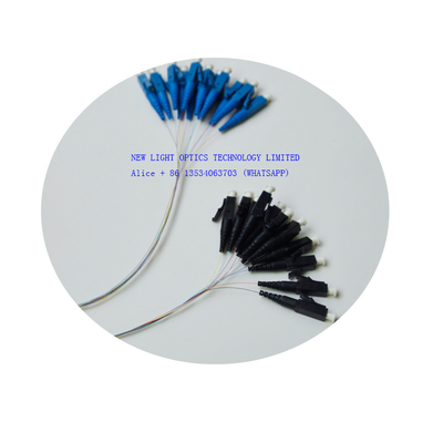 12 Core Female OM4 MPO MTP Cable Polarity B Plenum Hybrid Fiber Cable