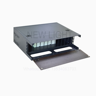 19 Inch 24 Port SC Connector Fiber Optic Patch Panel for Fiber Distribution Box and ODF