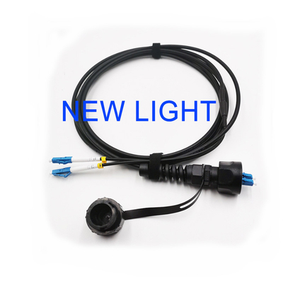CPRI Bbu Odc-Dlc Cpri Optical Fiber Patch Cord Waterproof With Sealed Dust Cap