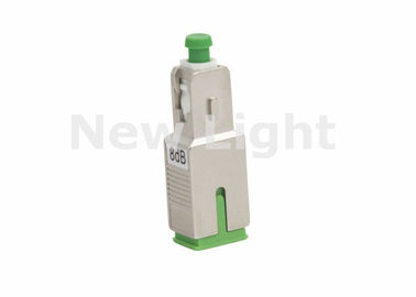 8dB SC / APC Fiber Optic Attenuator Single Mode For Test / Measurement