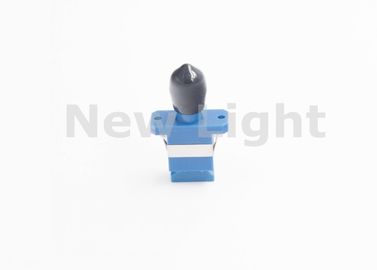 Blue / Black Color Fiber Optic Adapter SM SX Plastic Hybrid SC TO ST Fiber Adapter