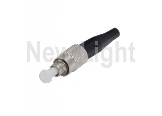 FC PC Fiber Optic Connectors with High Back Reflection Loss Value and Insertion Loss <0.2dB Featuring Ceramic Ferrule Specification