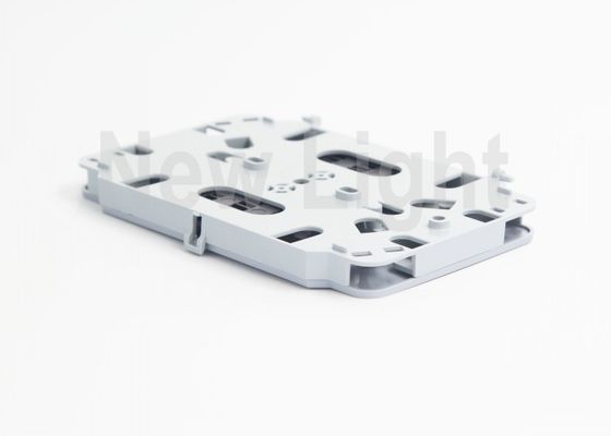 12 Core ABS Material Fiber Optic Splice Tray for Easy Installation and Outdoor Fiber Termination Box