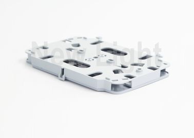 Easy Installation 12 Core Fiber Optic Splice Tray , ABS Material Fiber Termination Box