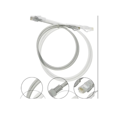 100% Continuity Test Network Patch Cord with Gold Plated Connectors Double Shielding
