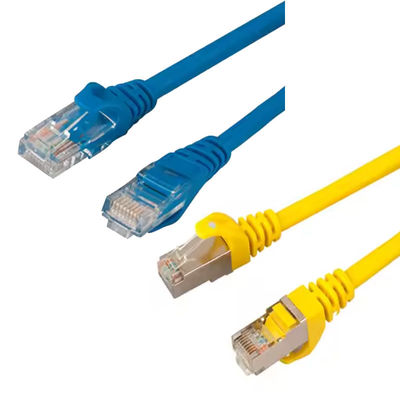 Pure Copper Double Shielded Cat6 Network Patch Cord RoHS Certified for Reliable Data Transfer