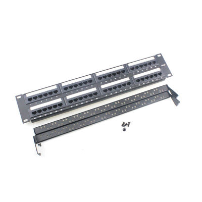 Pre Terminated RJ45 Patch Panel with 110/Krone IDC Termination and Secure Shielding for Reliable Network Connections