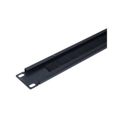 RoHS Certified 24 Port RJ45 Patch Panel with 1U Height and 19-inch Rack Mounting