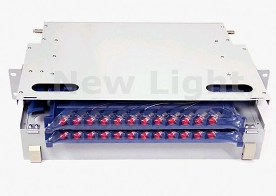 19 Inch 24 Port ODF Optical Distribution Frame Fiber Optic Patch Panel for FTTX/FTTH Applications