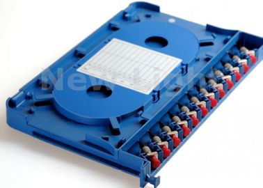 FTTH Fiber Optic Distribution Frame 12 Core ODF Fiber Optic Splice Tray For Patch Panel