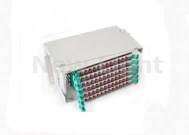 Local Area Networks Fiber Optic Distribution Frame ODF 19 Inch 72 Port Fiber Patch Panel