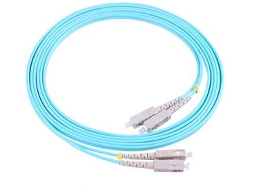 FTTX Applications SC SC Fiber Patch Cord , Duplex OM3 Single Mode Cable