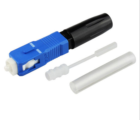SC/UPC SM Fiber Optic Fast Connector with -40℃ to +85℃ Storage Temperature and 50-60mm Length for Field Assembly