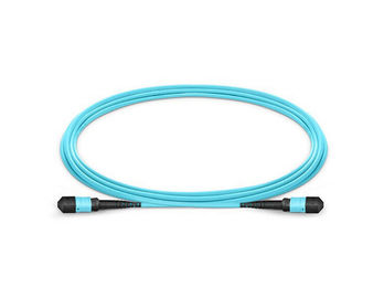 male and female MPO-MPO Optic Fiber MPO MTP Cable Patch Cord 8 / 12  / 32 core