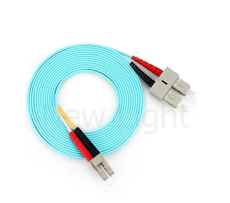 3M OM3 Multi Mode Fiber Optic Patch Cord with LSZH Cable Material and 3.0 mm Diameter SC SC Patch Cable