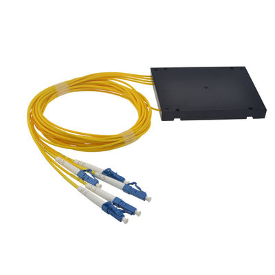1x16 / 1x32 / 1x64 PLC Splitter with 1260-1650 nm Operating Wavelength and CE Approved for Fiber Optic Networks