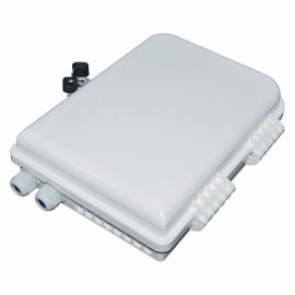 16 Core Fiber Optic Splitter Box , 11.8 X 10.2 X 3.5 Inches Fiber Optic Termination Box