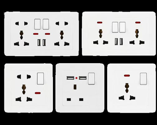 RJ45 and LC/SC Hybrid Wall Switch with 10Gbps Cat6A and 100Gbps OM4 for Ultimate Network Performance