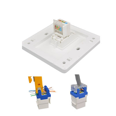 110-240V CAT7 Multi Function Wall Plate Switch with RJ45 Socket for High-Speed Networking