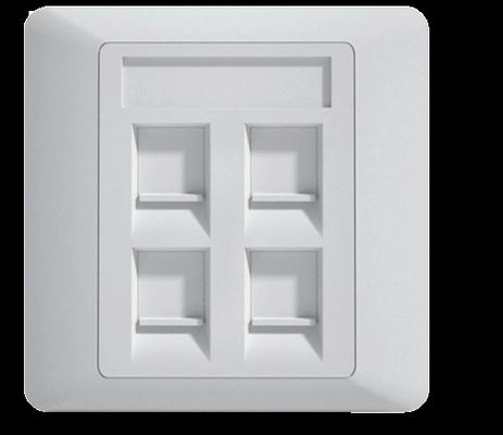 40Gbps Backbones CAT7 Socket with 600MHz Bandwidth and Backward-Compatible Wall Plate Switch