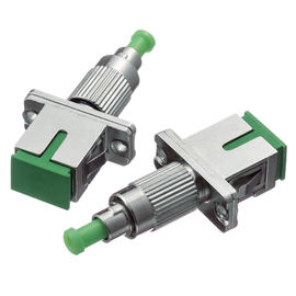 SC Female To FC Male Fixed Type Fiber Optical Adapter APC Polishing Type