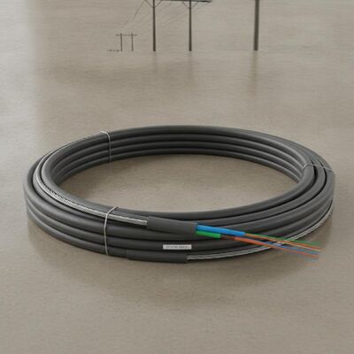 GYTC8S Figure 8 Self Supporting Steel Tape Armored Fiber Optic Cable Single Mode G652D for Aerial Networks