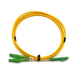 Jeirdus 20Meters LC to SC Outdoor Armored Simplex 9/125 SMF Fiber Optic Cable Jumper Optical Patch Cord Singlemode LC-SC