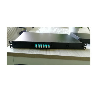 1U Rack Mount Fiber Optic Patch Panel with Oval Spring for 16C/32C Ribbon Fiber and MTP-16 Cassettes