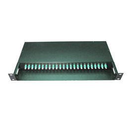 MPO / MTP Trunk Cable Ribbon Fiber Optic Patch Panel 8C 12C 24C 32C 48C Oval Spring