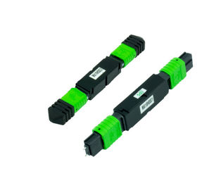 Male To Female Single Mode Fiber Attenuator Plastic Material MPO / MTP For 12 Fiber
