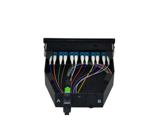 LC Single Mode Connector MPO Cassette Patch Panel 12 Fiber LC Adaptor Suitable