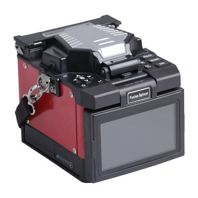 Handheld Fusion Splicing Machine with 8s Splicing Time 5800mAh Battery and 40 Groups Splicing Program