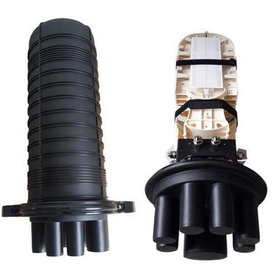 96 Cores Vertical Type IP68 Waterproof Fiber Optic Splice Closure for FTTH Networks