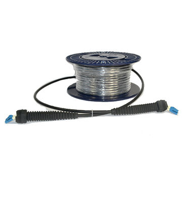 IP67 Waterproof LC-LC Connector Optical Fiber Patch Cord with Customizable Length for Outdoor Networks