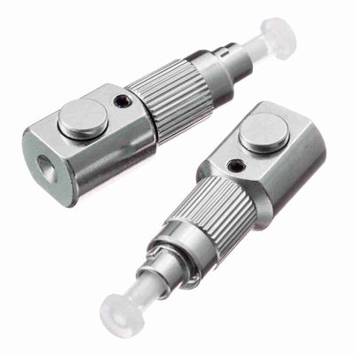 FC Connector Bare Fiber Optic Adapter with Metal Material for Easy Installation and Low Insertion Loss