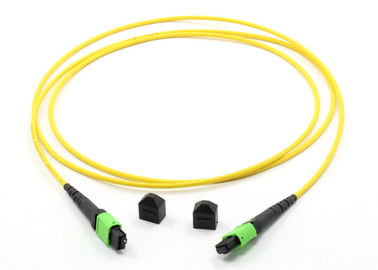 Trunk MPO MTP Cable MPO Male To MPO Female SM 8 / 12 Fiber Patch Cord