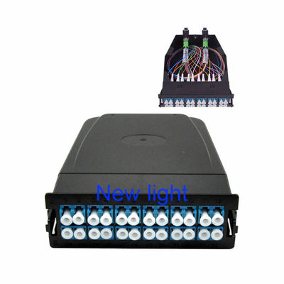 FTTX Optical Fiber MPO Cassette Module with 12 Fibers MPO-LC Connector and Corning Fiber Optic Cable