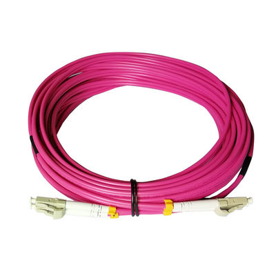 Custom Length Multimode ST to LC Optical Fiber Patch Cord for High-Speed Data Transmission