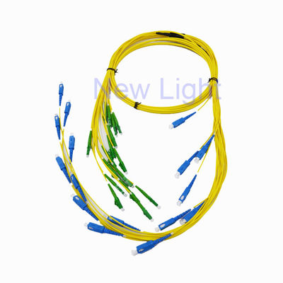 Single Mode LC-LC Uniboot Fiber Optic Patch Cord with Customizable Length and LC-LC Connector
