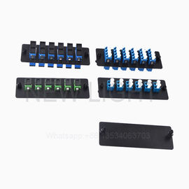LC SC ST FC E2000 Fiber Optic Patch Panel 48 Port Fiber Patch Panel Enclosure