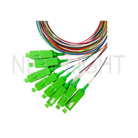 1x2 1x4 1x8 Steel Type Fiber Optic PLC Splitter with SC APC Connector for FTTH FTTB FTTX Networks