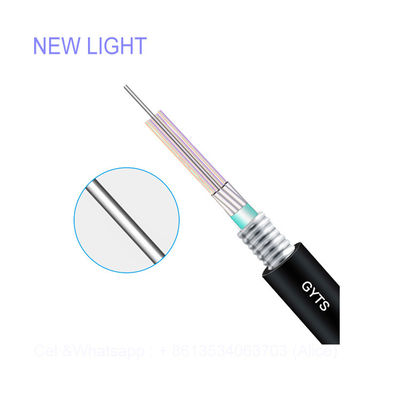 24 Core GYTS Fiber Optic Cable with LSZH Jacket for Aerial Application