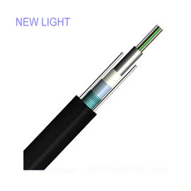 Single Armored Single Jacket Outdoor Cable GYXTW Steel Wire High Strength