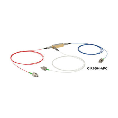 1310 nm Single Mode Fiber Optic Circulator with FC/PC Connectors for High Isolation and Low Insertion Loss