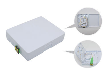 Single Face Place Fiber Optic Patch Panel For Fiber Optical Desk Cable Management